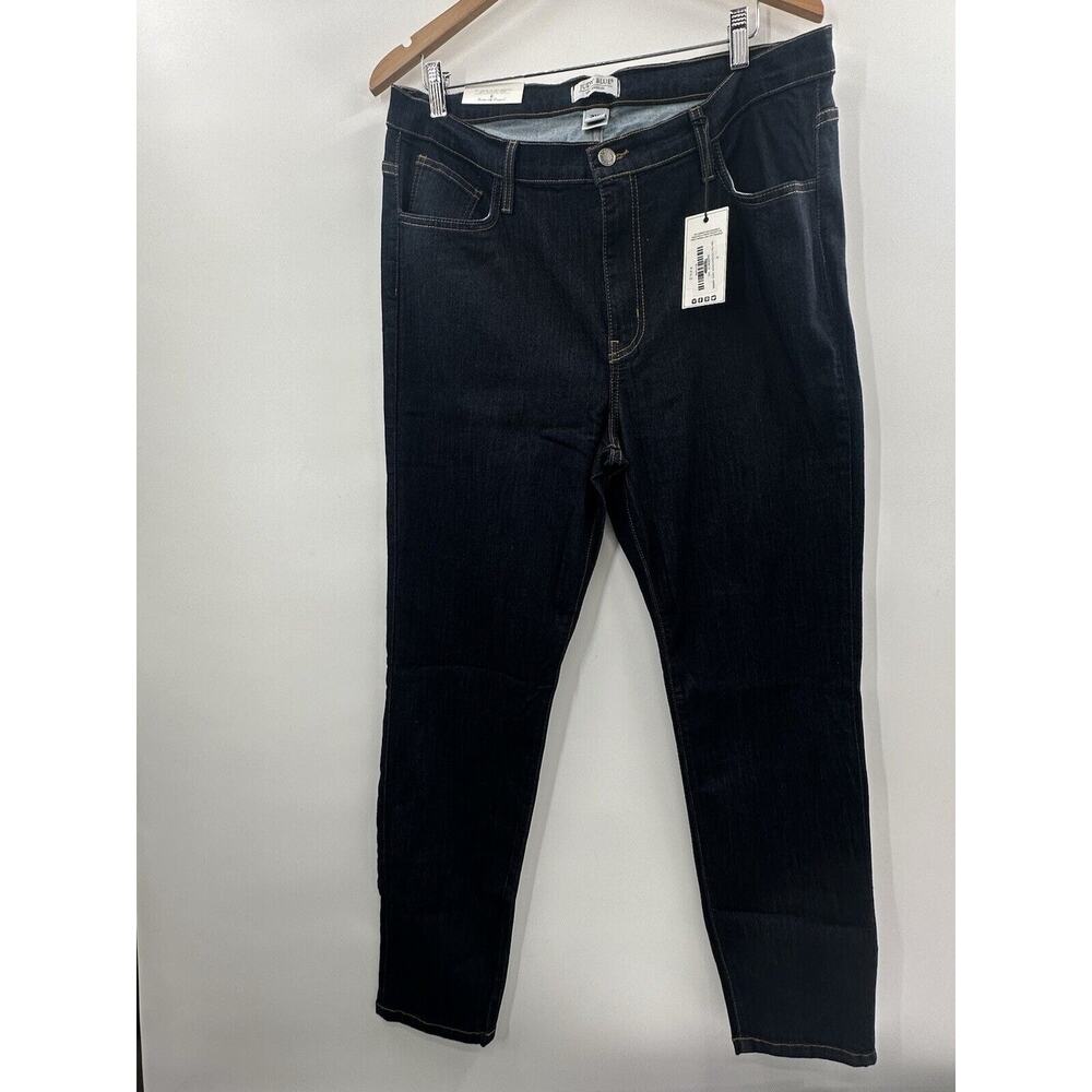 Judy Blue Dark Wash Mid-Rise Size 2xl Skinny Jeans Style 8376 Womens Stretch